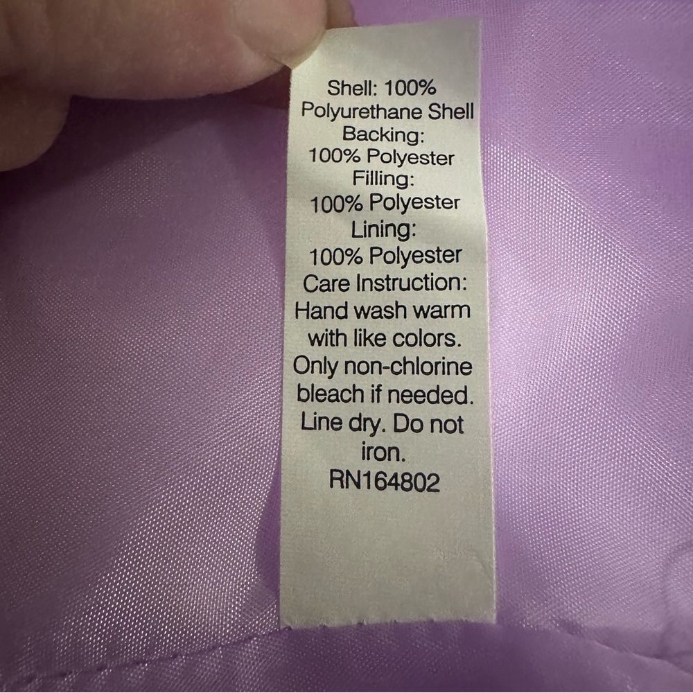 ISABELLA Active Wear Liquid Shine Quilted Vest/Size-Medium - Picture 12 of 13